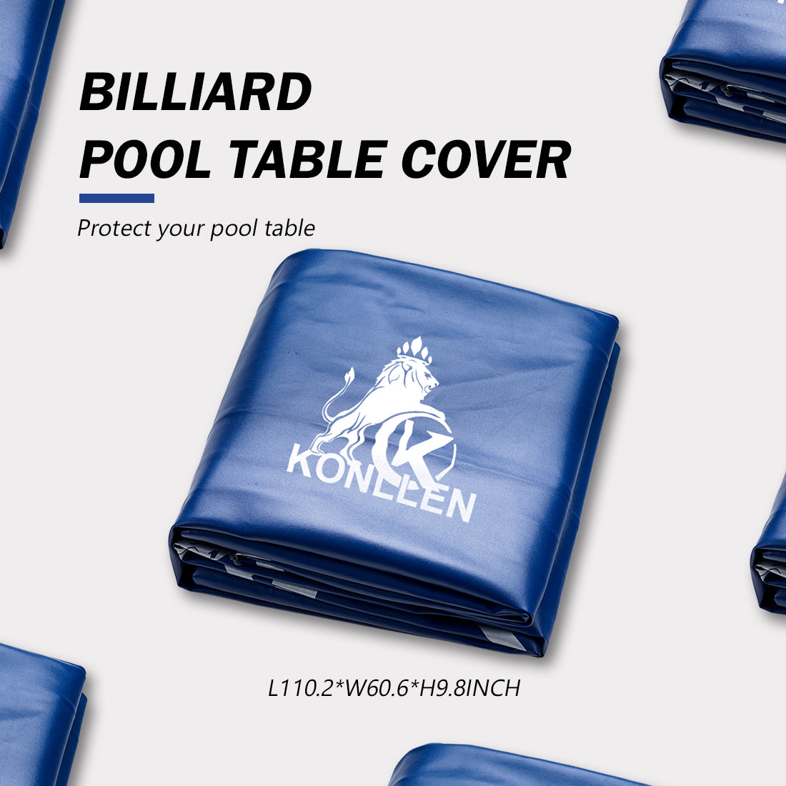 Heavy Duty Leatherette Billiard Pool Table Cover