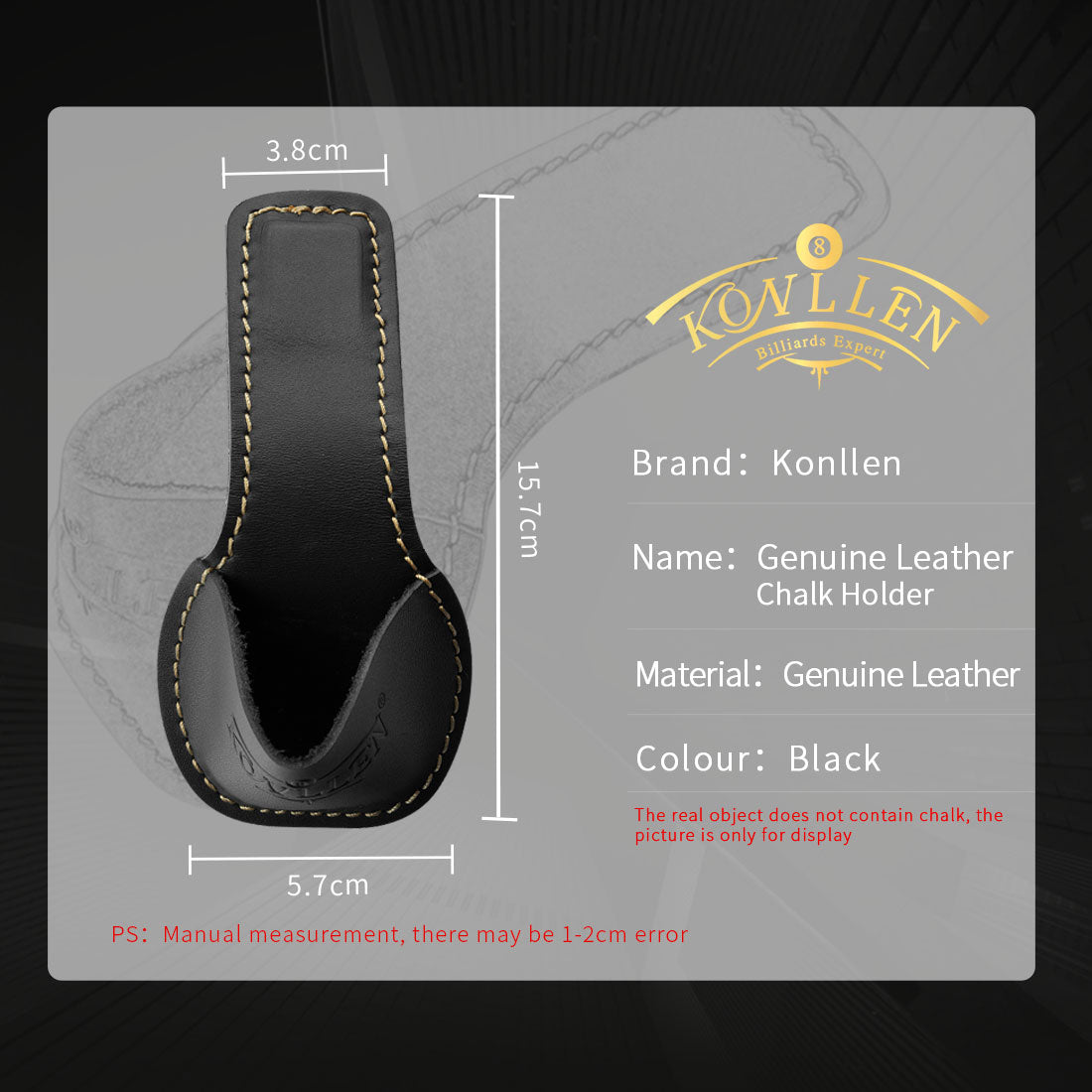 Leather Chalk Bag – KONLLEN billiards